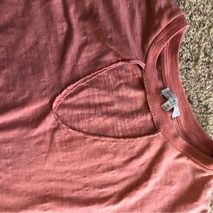 Burnout with cutout